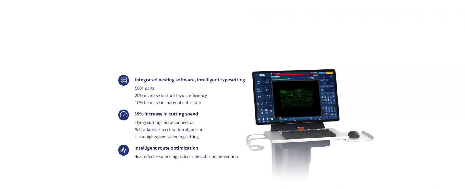 High Accuracy Speed Stability CNC Cutting Controller Unit